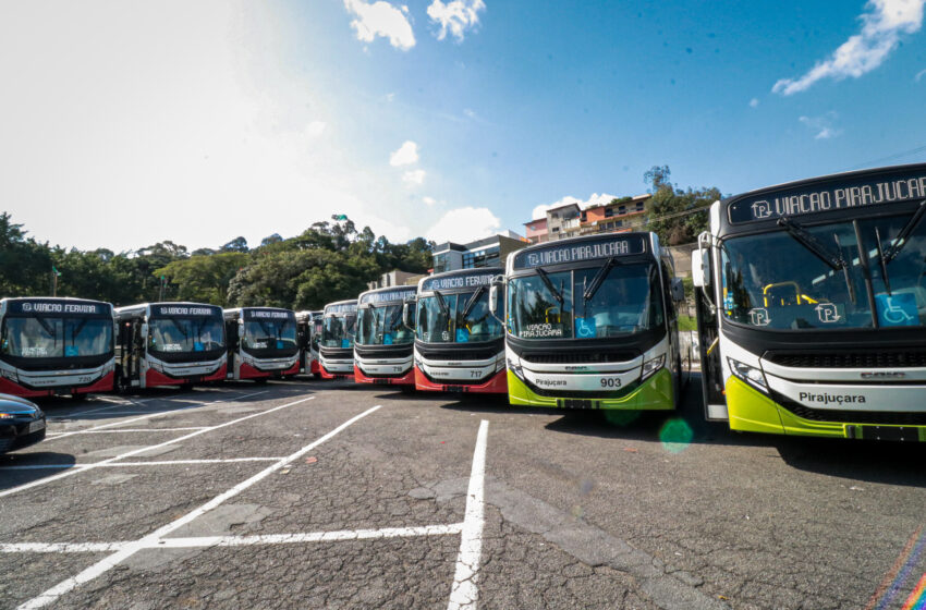  Taboão da Serra recebe 20 novos ônibus circulares