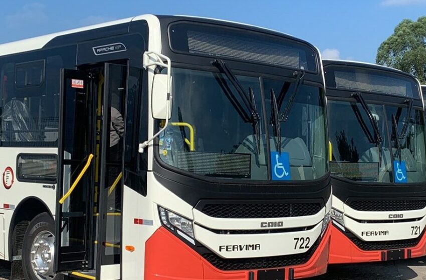  Novos ônibus serão incorporados à frota dos circulares em Taboão da Serra
