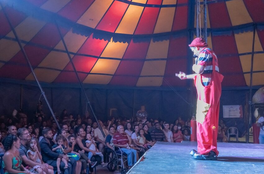  Di Cherry Circus: com apenas 1kg de alimento você pode levar a sua família para curtir o circo em Embu