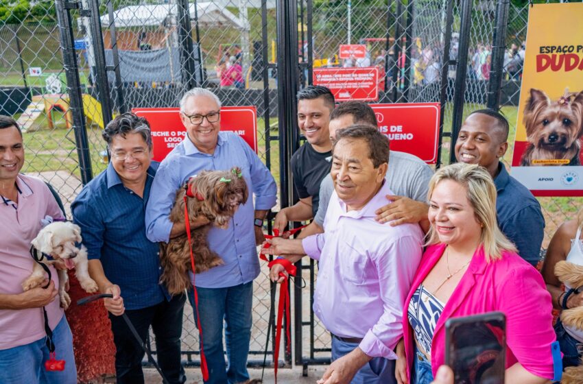  1° Espaço Pets no Parque Pinheiros é inaugurado pelo Governo Municipal de Taboão da Serra