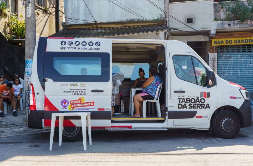  Prefeitura de Taboão da Serra leva CRAS Itinerante à Vila Iasi