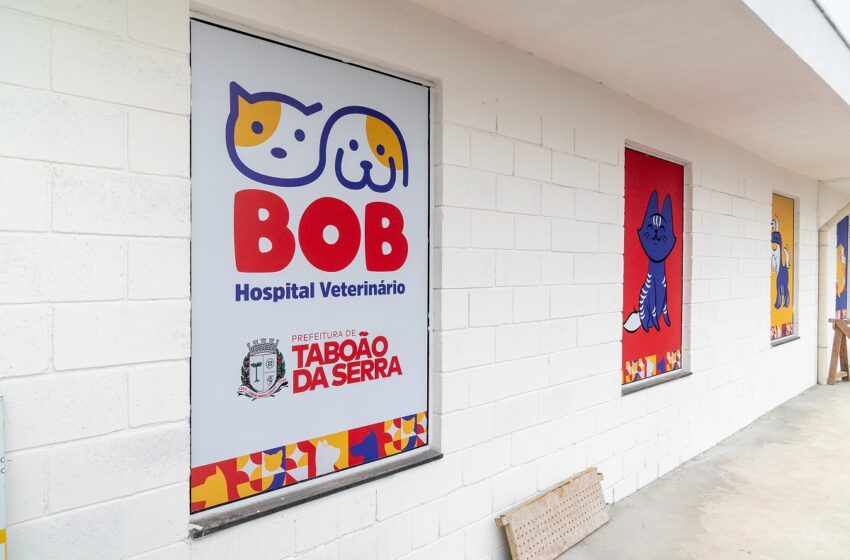  Hospital Veterinário Público Municipal de Taboão será inaugurado neste sábado, 29/6, pelo Governo Aprígio