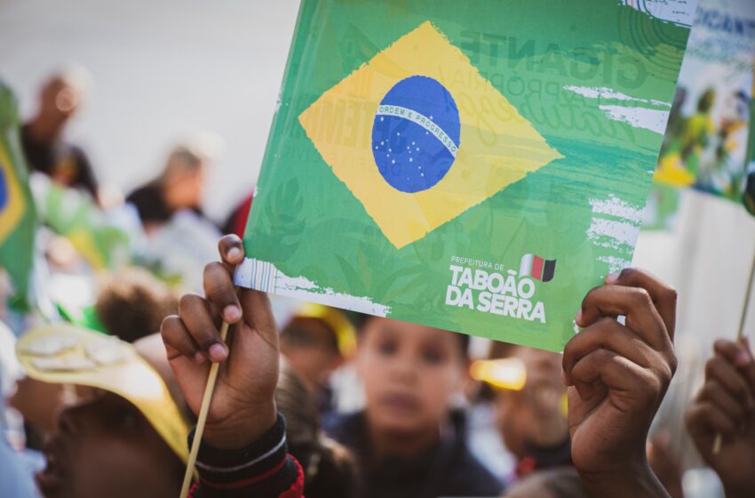  Desfile Cívico de 7 de Setembro de Taboão da Serra celebra Alimentação Saudável