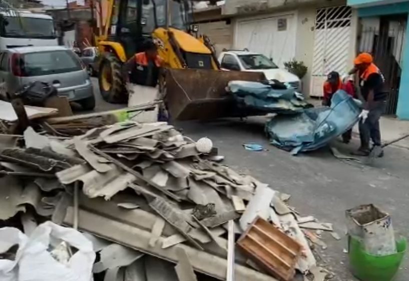  Devido ao forte vendaval, situação de emergência é decretada em Taboão