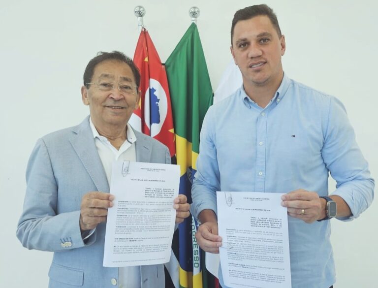 Prefeito Aprígio e prefeito eleito Engenheiro Daniel iniciam transição de governo em Taboão da Serra