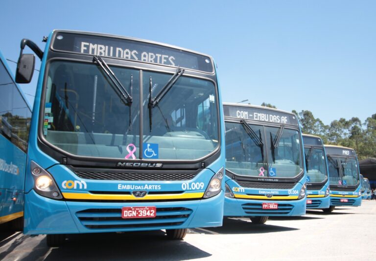 Tarifa de ônibus municipal em Embu das Artes sobe para R$ 5,30